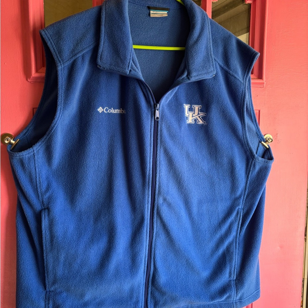 Columbia Blue UK Fleece Vest